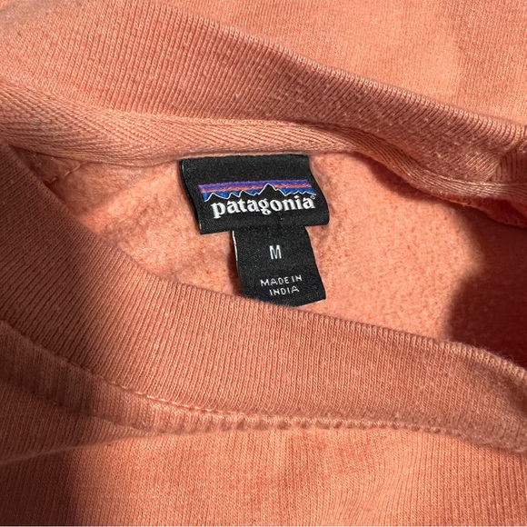 Patagonia salmon color cropped sweatshirt - Picture 4 of 5